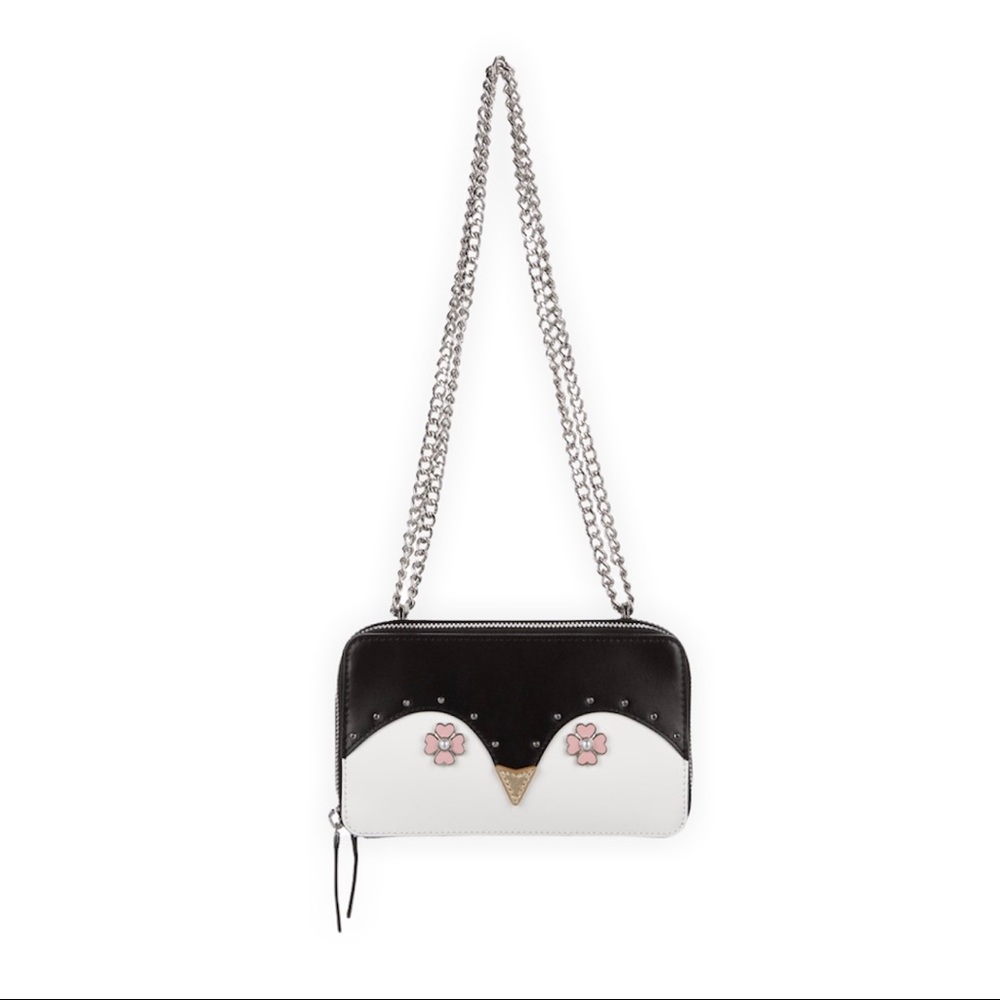 Kate Spade “Frosty” Penguin Double Zip Crossbody - Picture 10 of 12